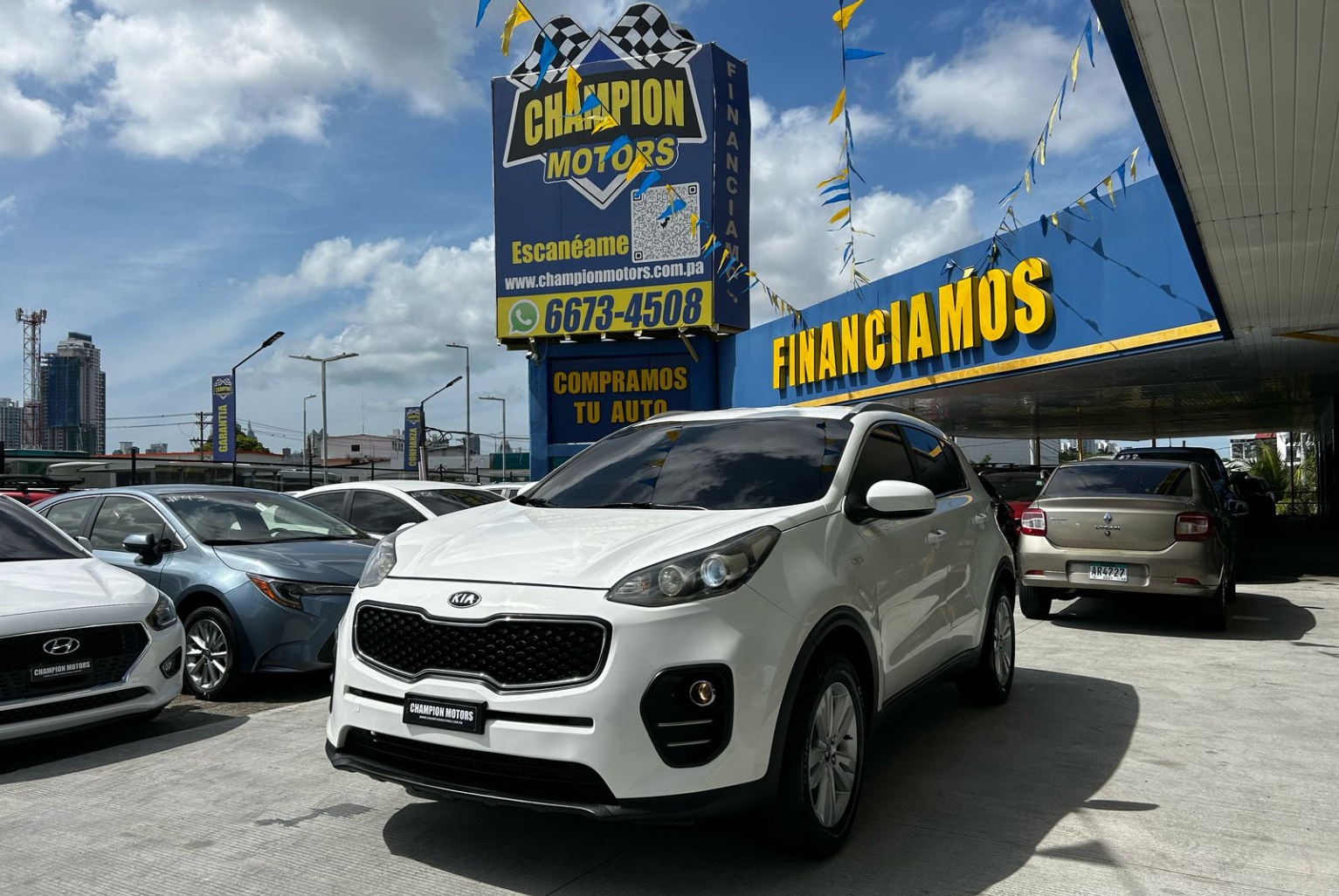 Kia Sportage 2017 Automático color Blanco, Imagen #1