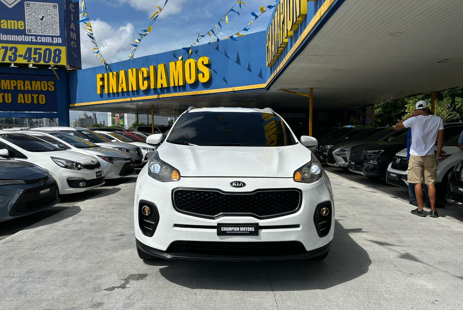 Kia Sportage 2017 Automático color Blanco, Imagen #2