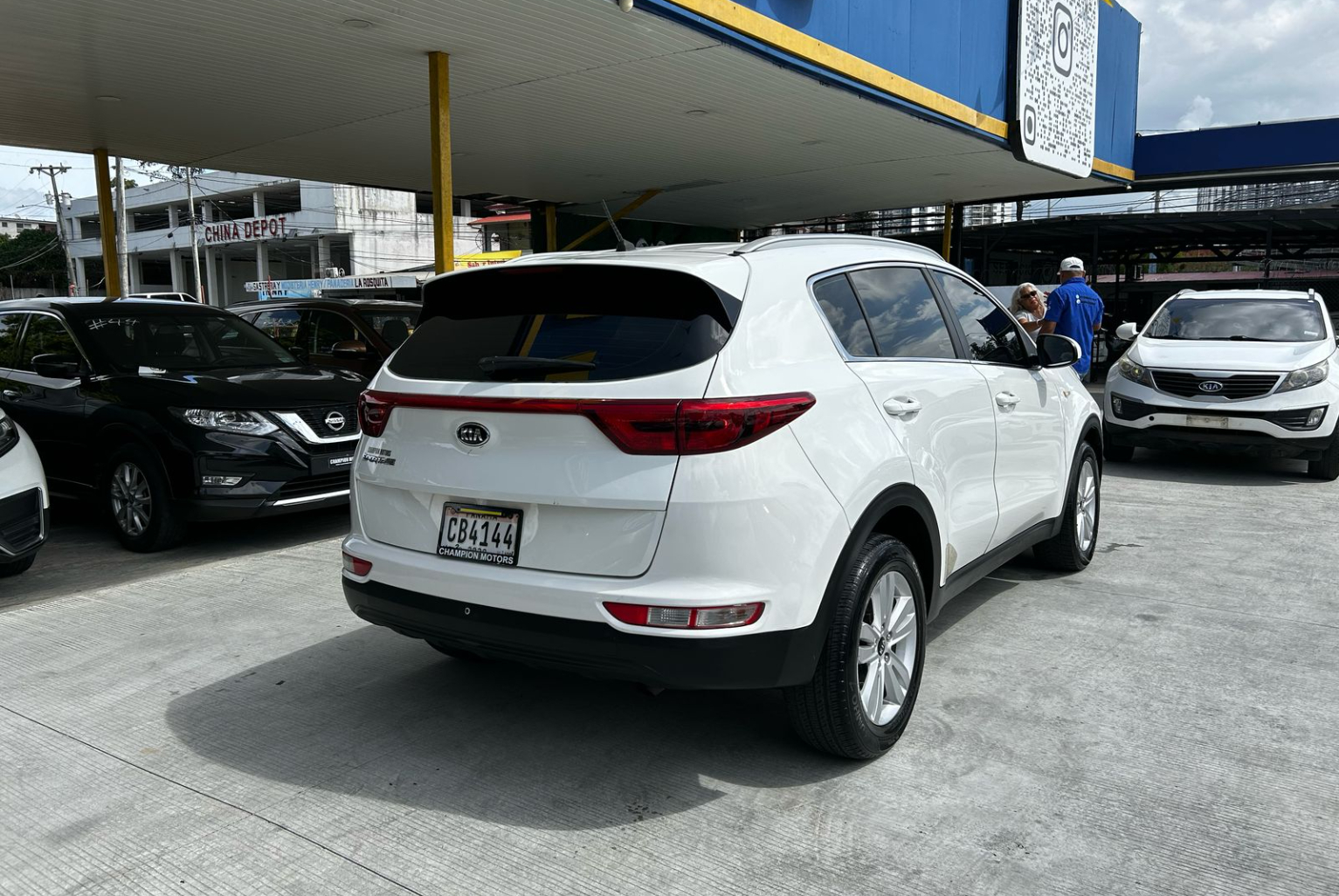 Kia Sportage 2017 Automático color Blanco, Imagen #4