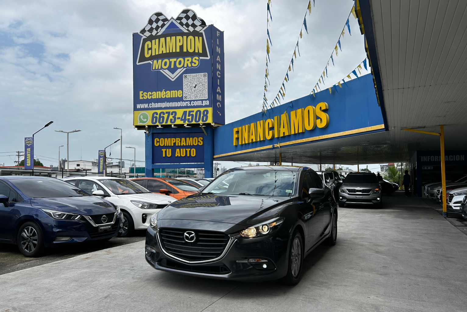 Mazda 3 2019 Automático color Azul, Imagen #1