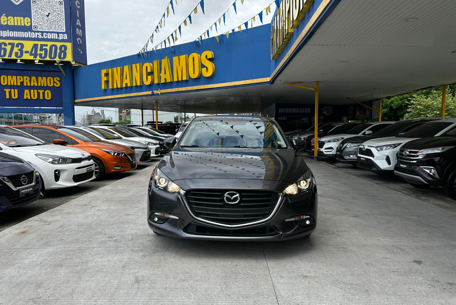Mazda 3 2019 Automático color Azul, Imagen #2