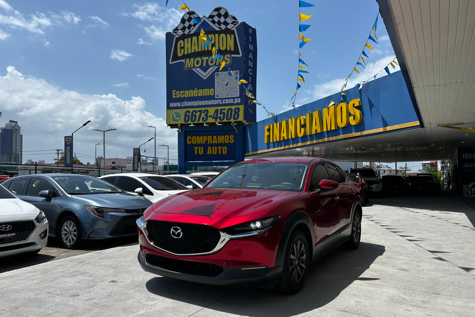 Mazda CX-30 2021 Automático color Rojo, Imagen #1