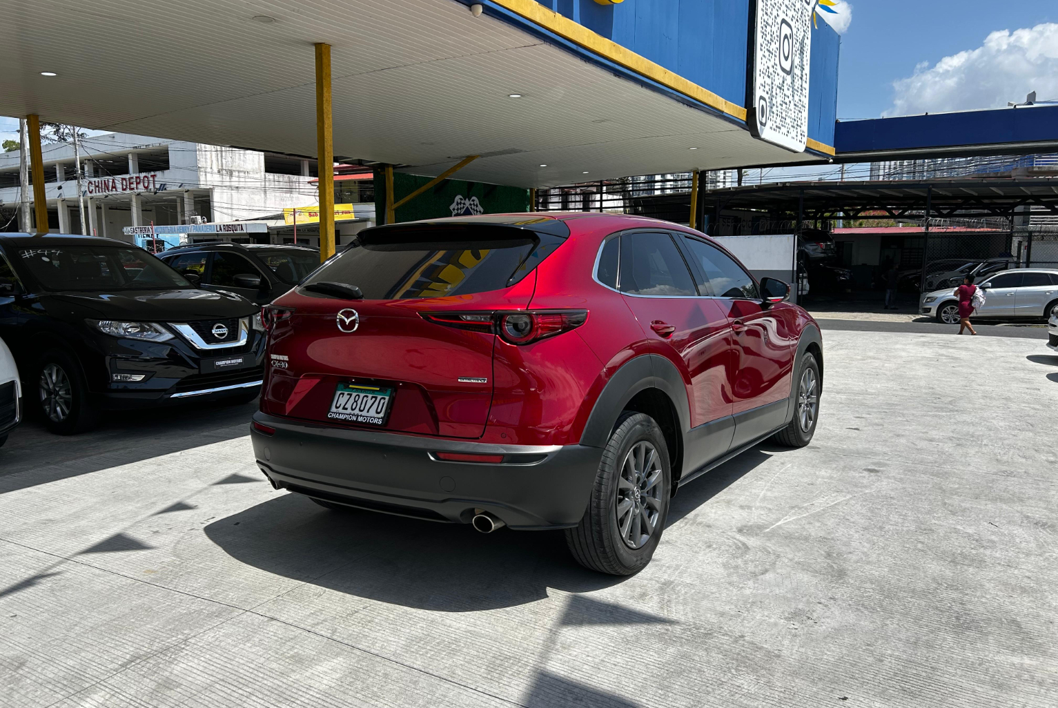 Mazda CX-30 2021 Automático color Rojo, Imagen #4