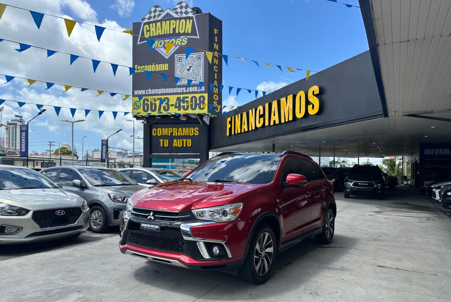 Mitsubishi Asx 2019 Automático color Rojo, Imagen #1