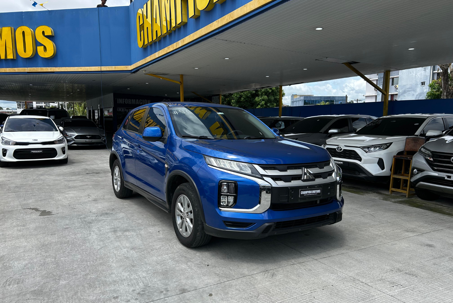 Mitsubishi Asx 2021 Automático color Azul, Imagen #3