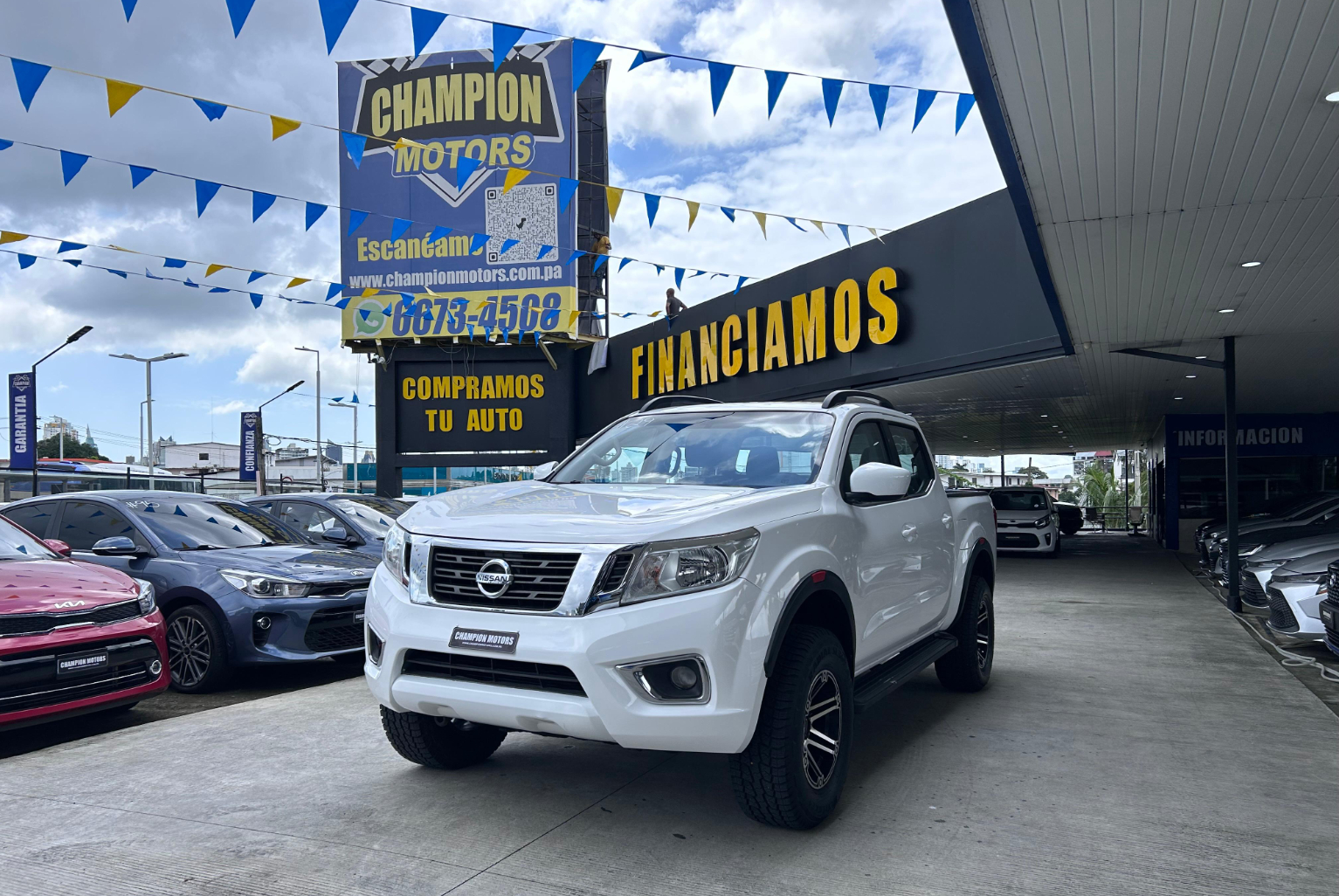Nissan Frontier 2017 Manual color Blanco, Imagen #1