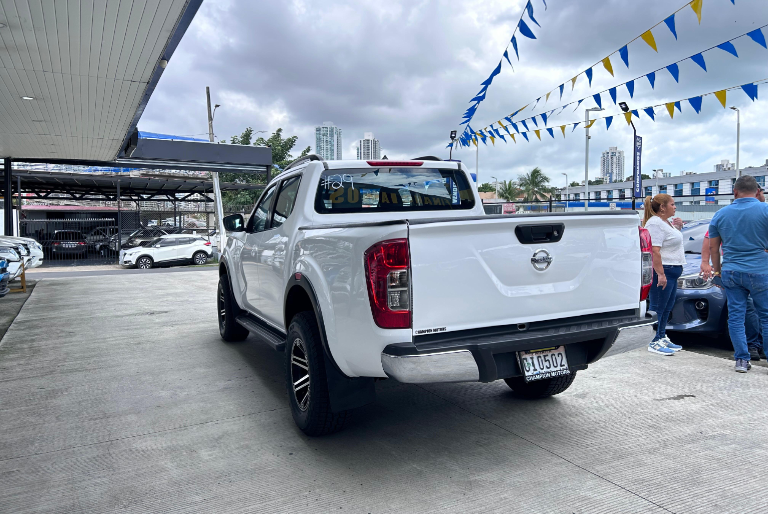 Nissan Frontier 2017 Manual color Blanco, Imagen #6