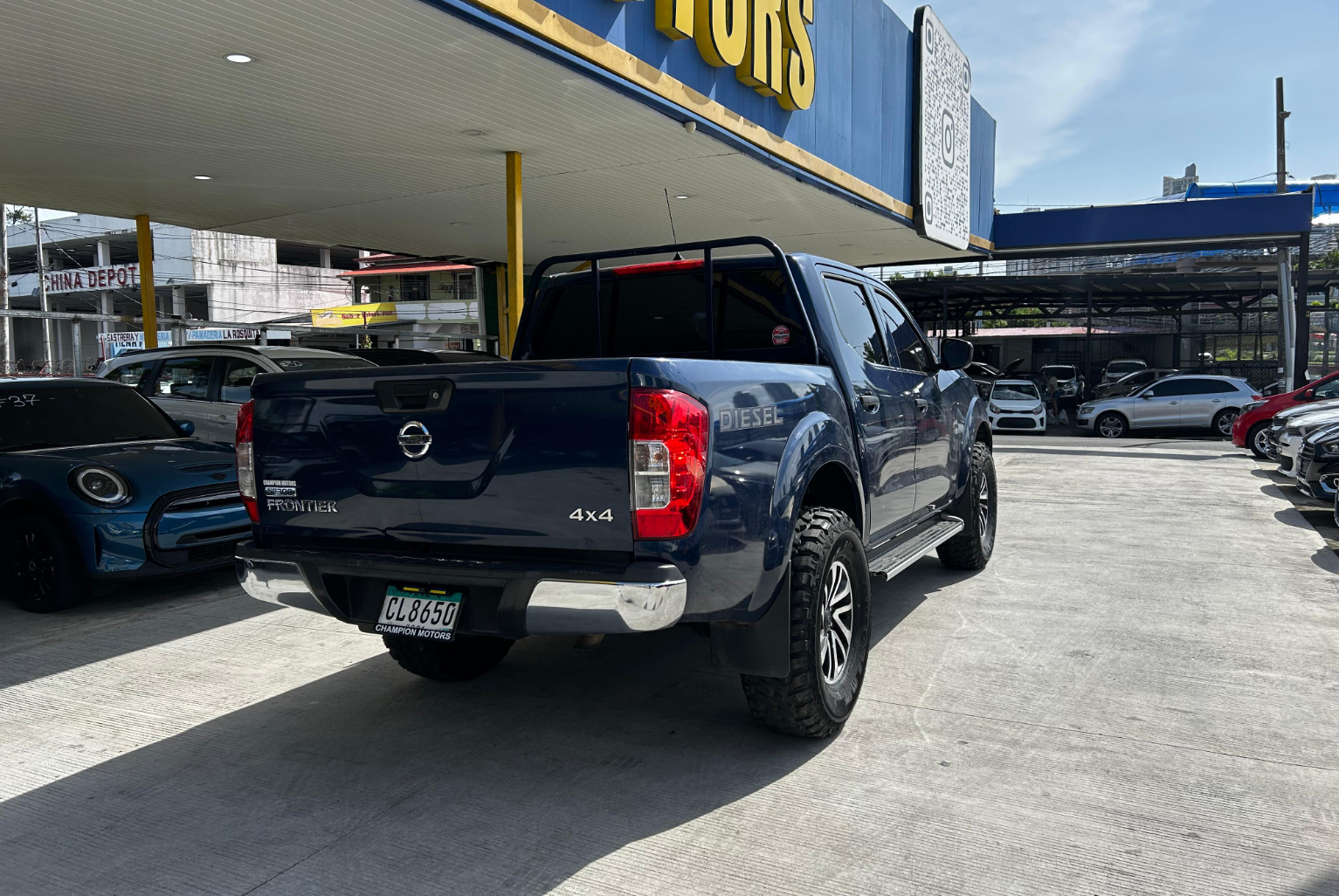 Nissan Frontier 2018 Manual color Azul, Imagen #4