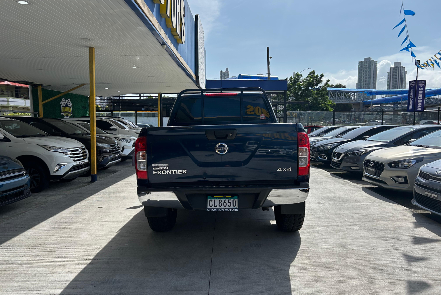 Nissan Frontier 2018 Manual color Azul, Imagen #5