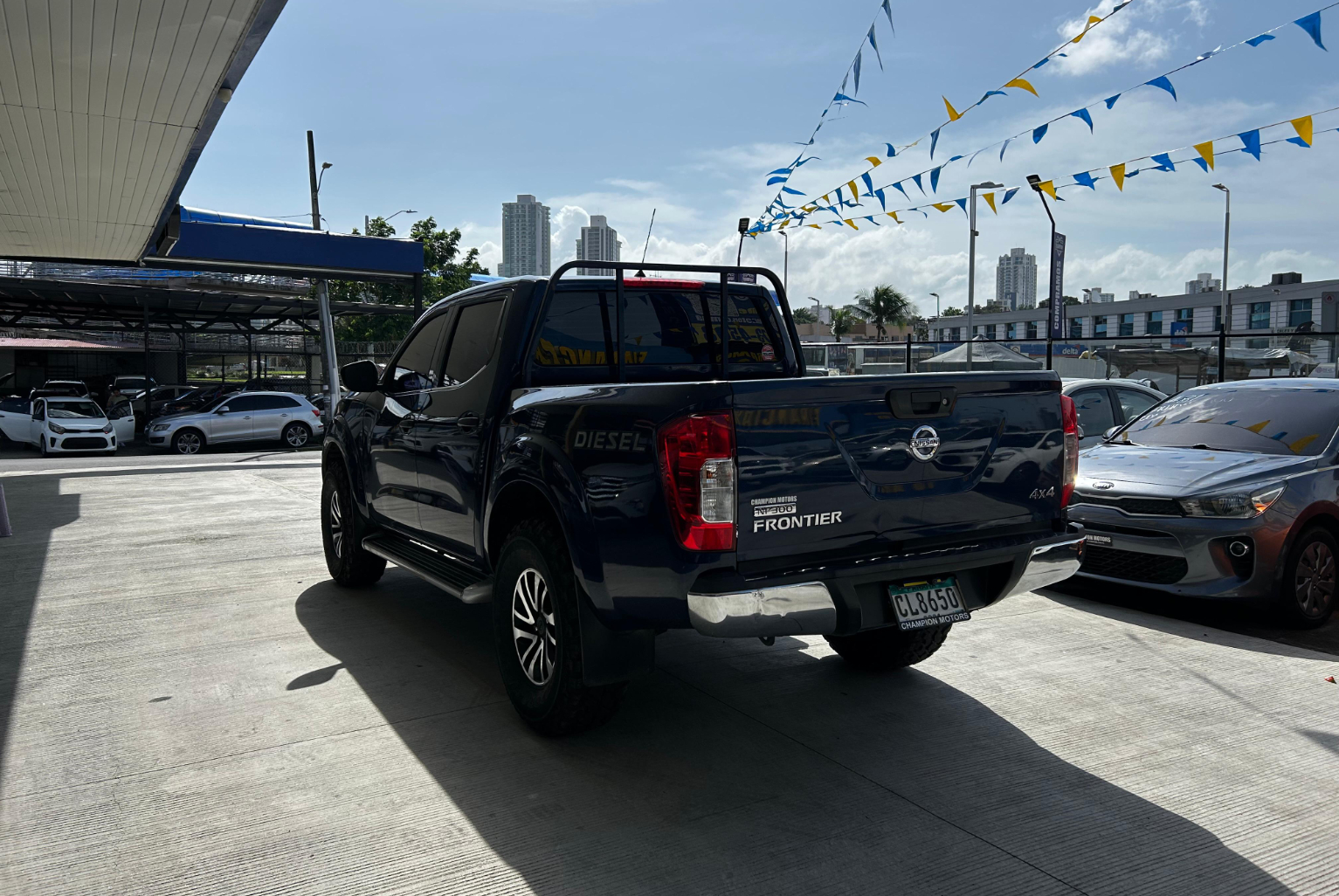 Nissan Frontier 2018 Manual color Azul, Imagen #6