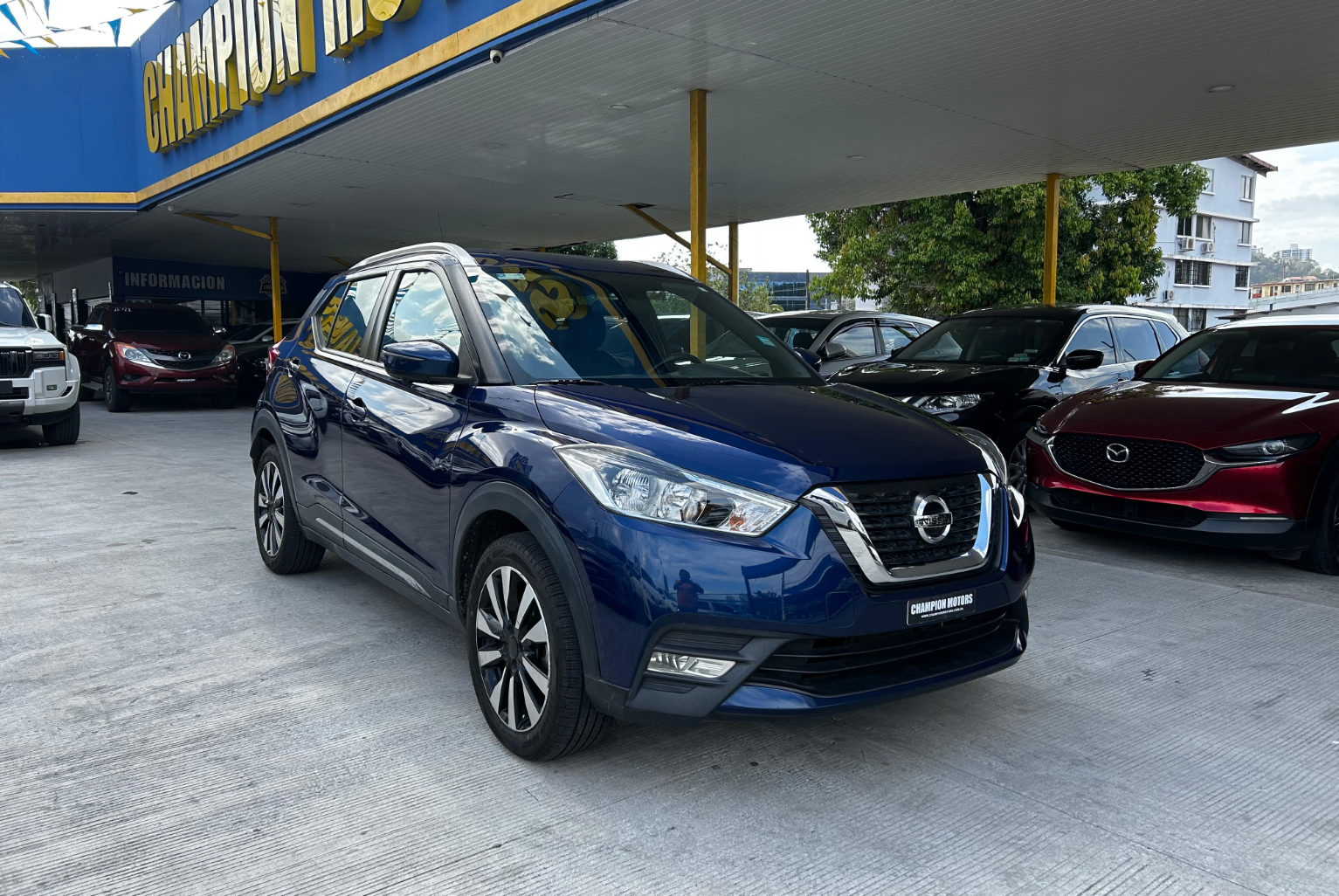Nissan Kicks 2018 Automático color Azul, Imagen #3