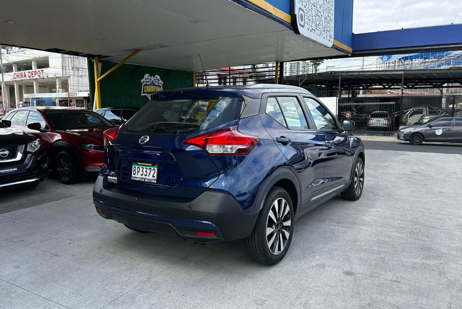 Nissan Kicks 2018 Automático color Azul, Imagen #4