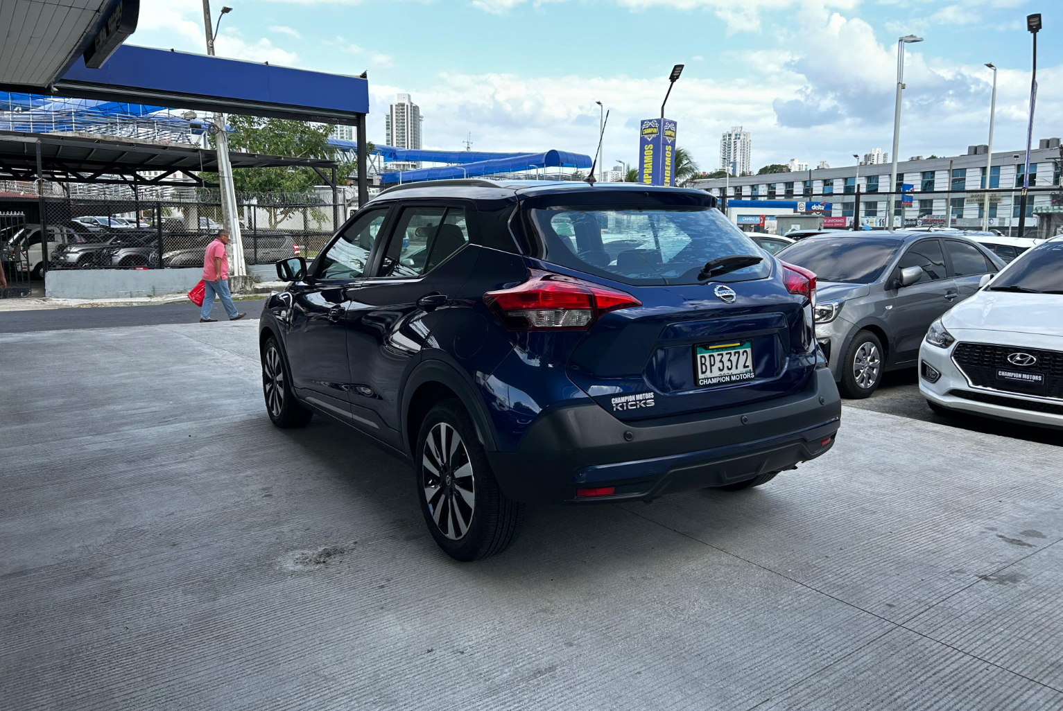 Nissan Kicks 2018 Automático color Azul, Imagen #6