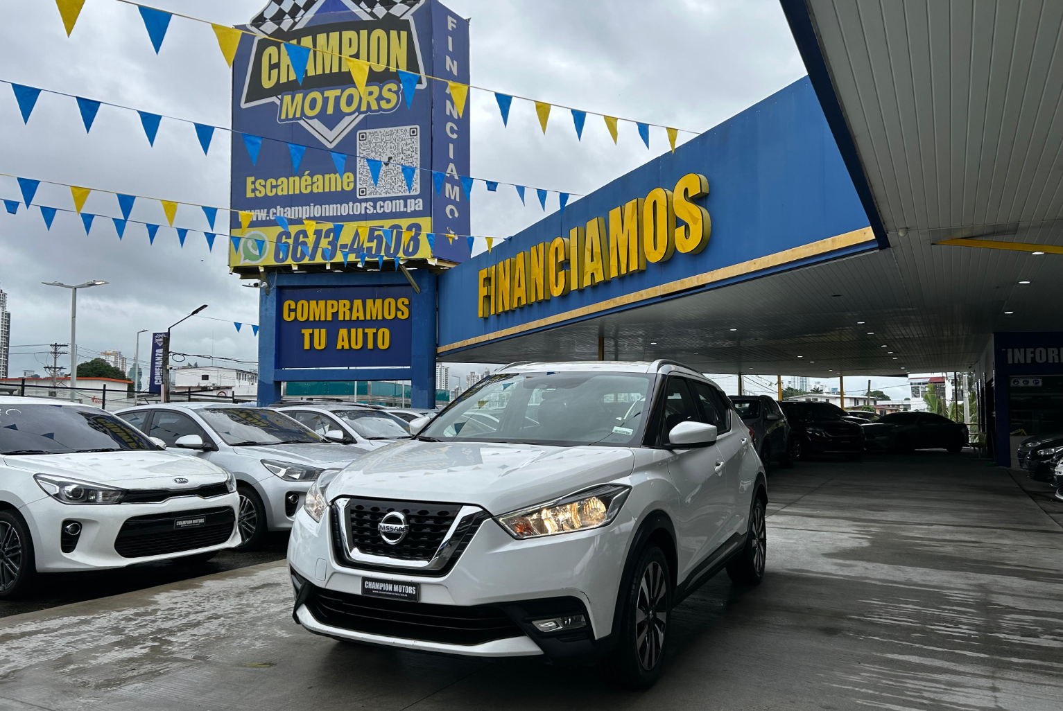 Nissan Kicks 2019 Automático color Blanco, Imagen #1
