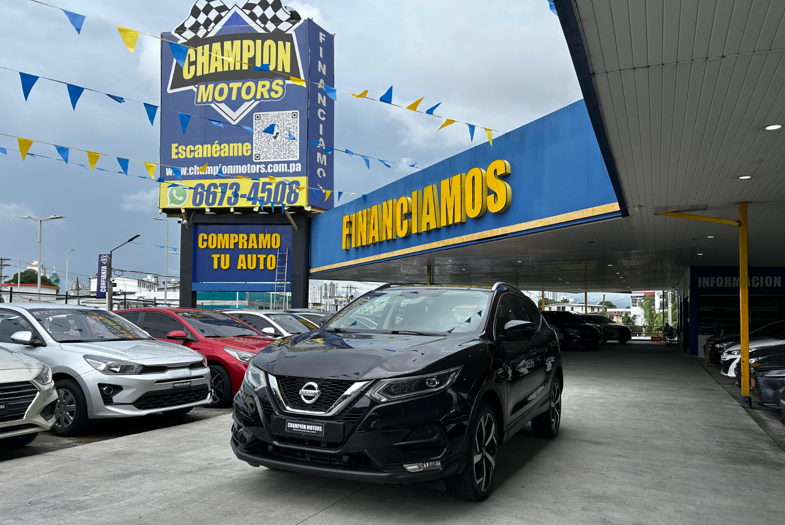 Nissan Qashqai 2020 Automático color Negro, Imagen #1