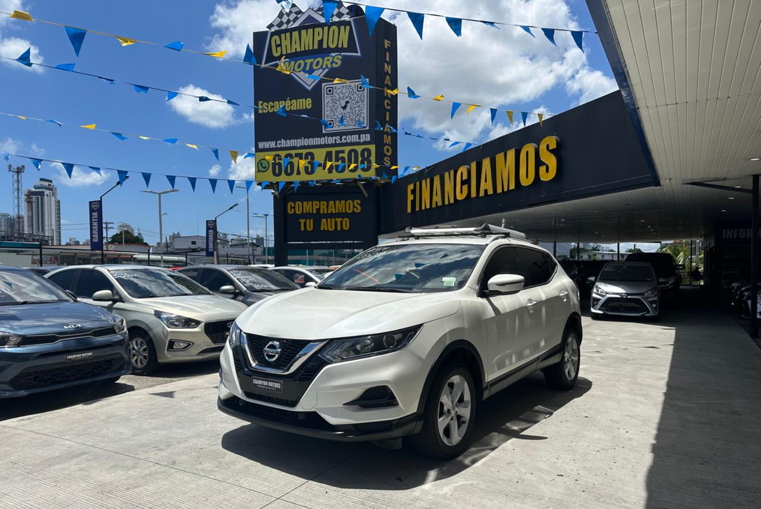Nissan Qashqai 2022 Automático color Blanco, Imagen #1
