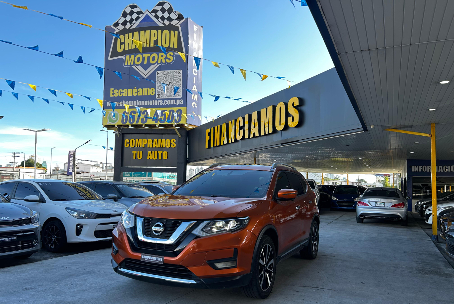 Nissan X-Trail 2021 Automático color Naranja, Imagen #1