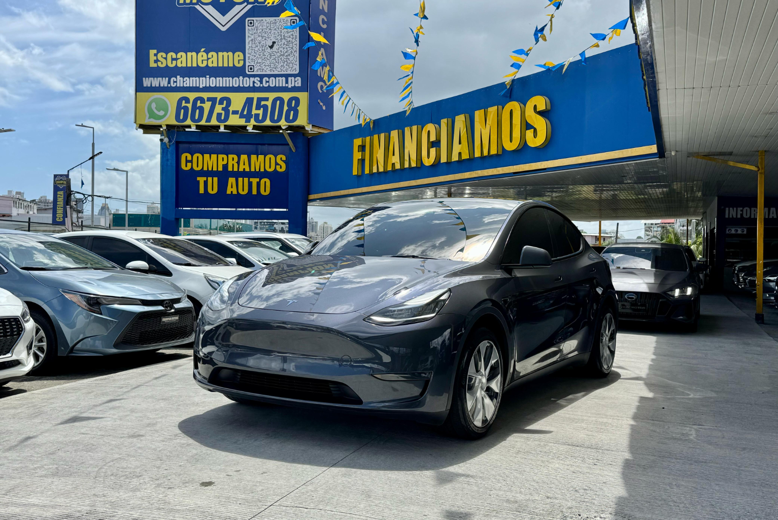 Tesla Y 2023 Automático color Gris, Imagen #1