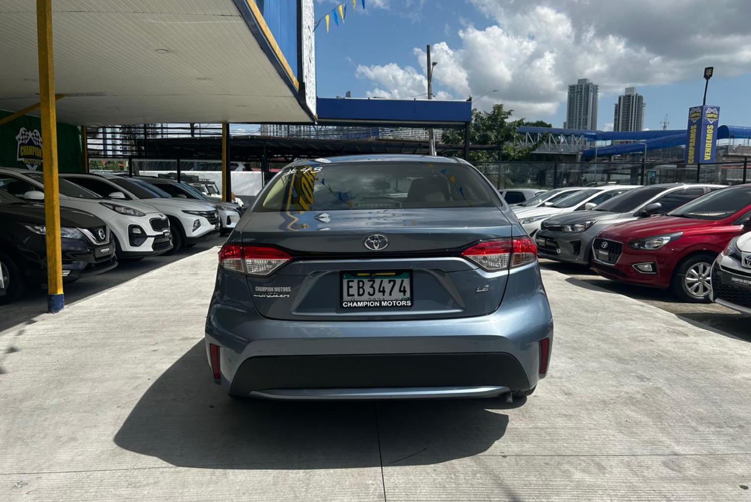 Toyota Corolla 2021 Automático color Celeste, Imagen #5