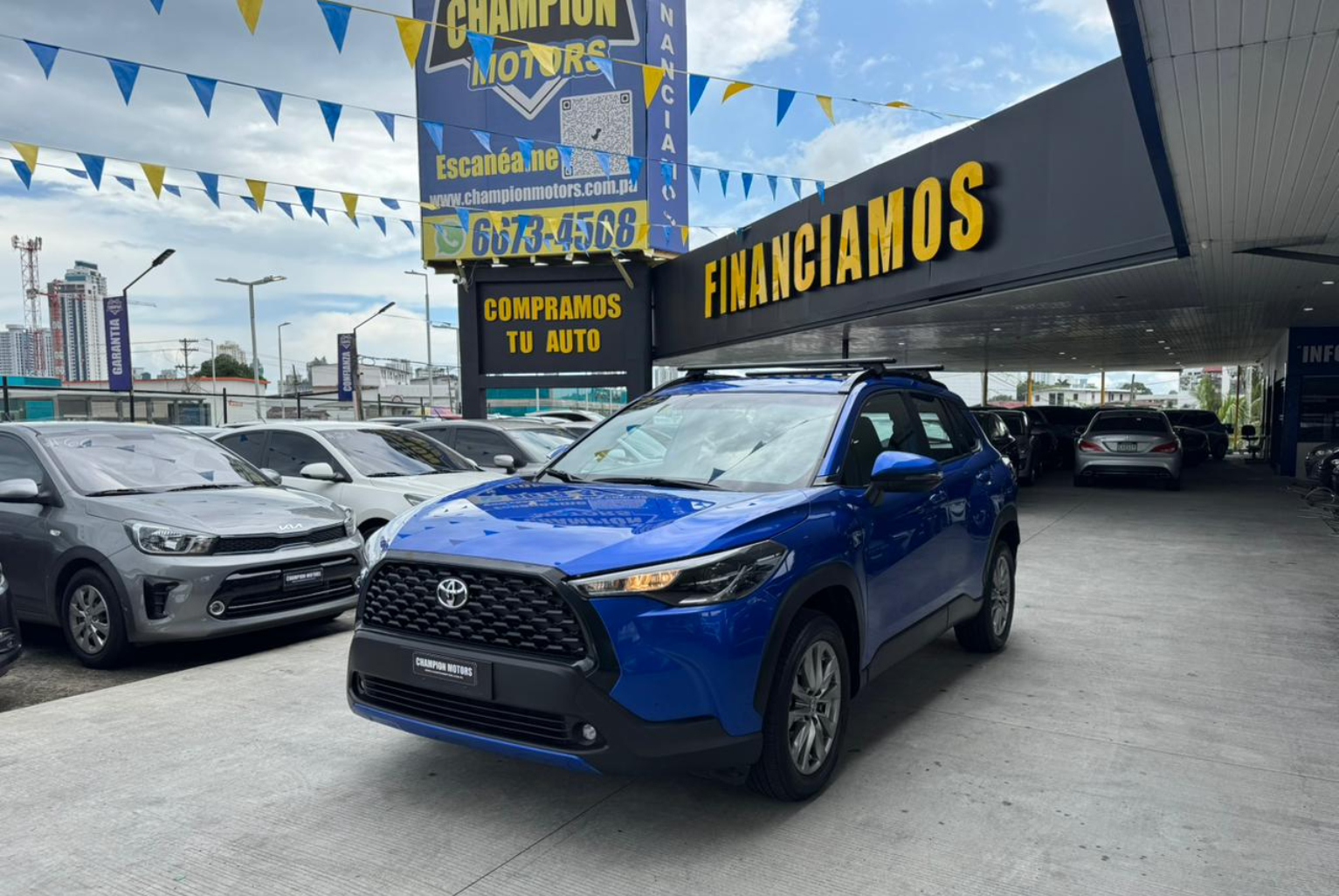 Toyota Corolla Cross 2023 Automático color Azul, Imagen #1
