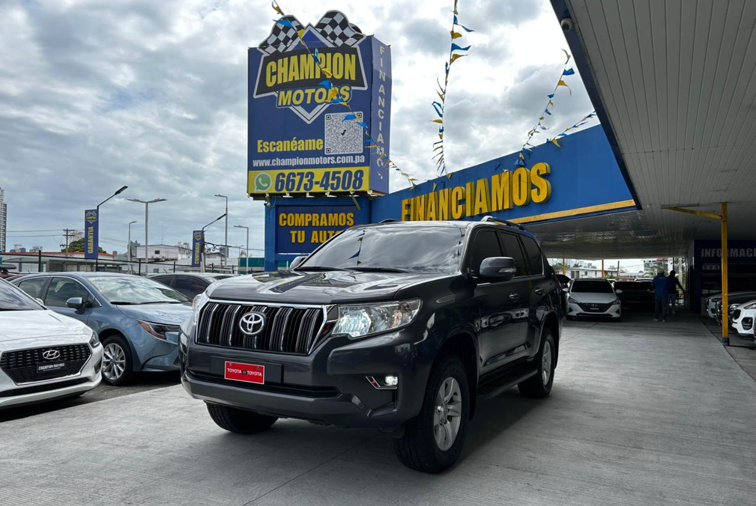 Toyota Prado 2020 Automático color Gris, Imagen #1