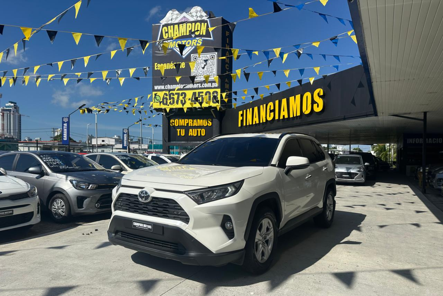 Toyota RAV4 2019 Automático color Blanco, Imagen #1