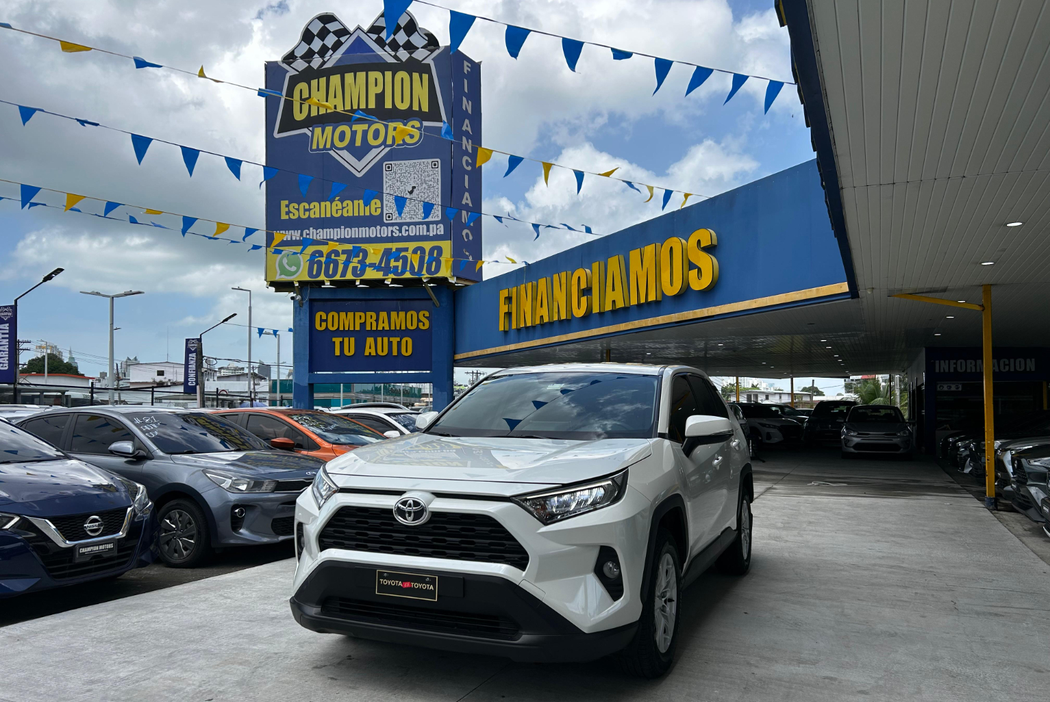 Toyota RAV4 2020 Automático color Blanco, Imagen #1