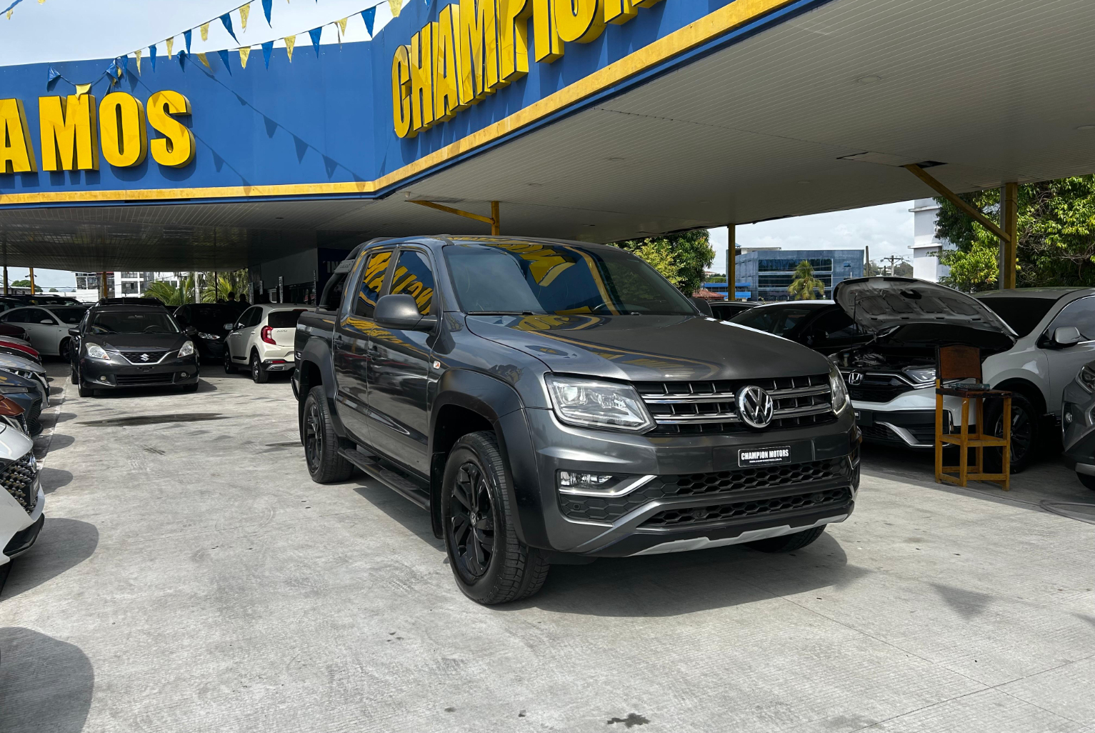 Volkswagen Amarok 2019 Automático color Gris, Imagen #3