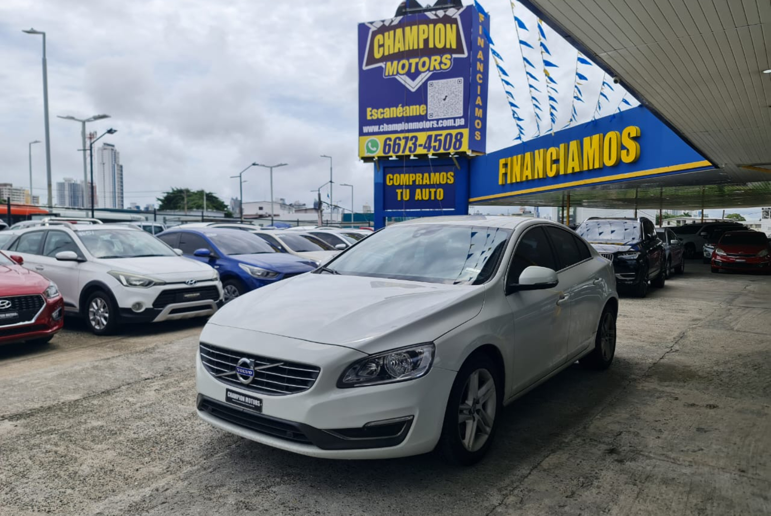 Volvo S60 2015 Automático color Blanco, Imagen #1