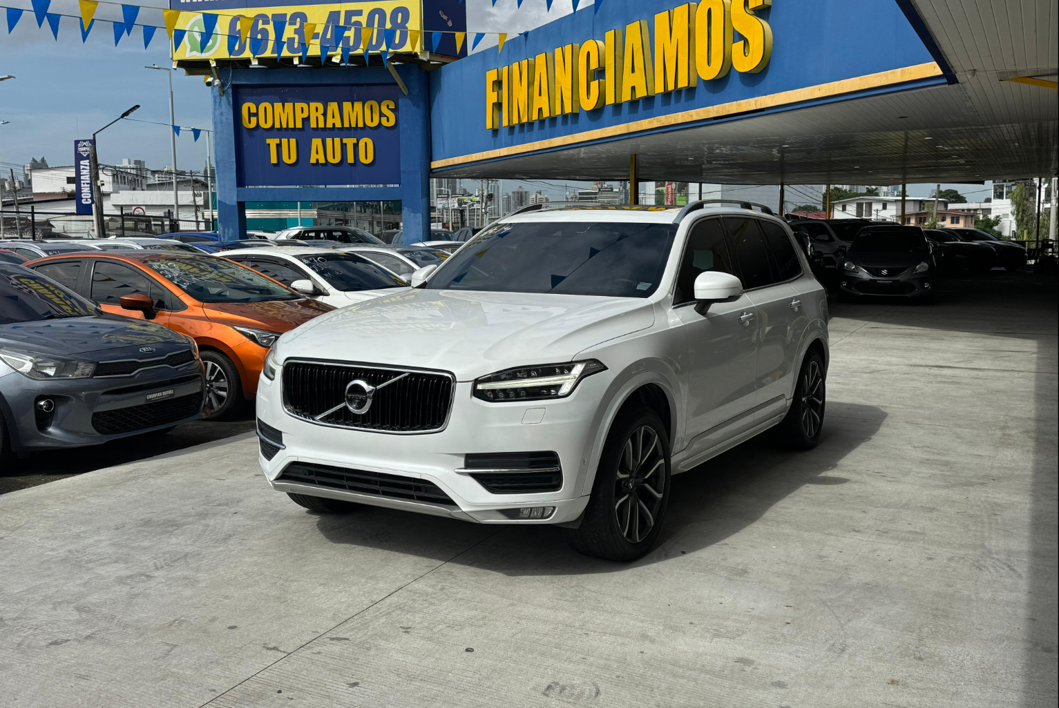 Volvo XC90 2018 Automático color Blanco, Imagen #1