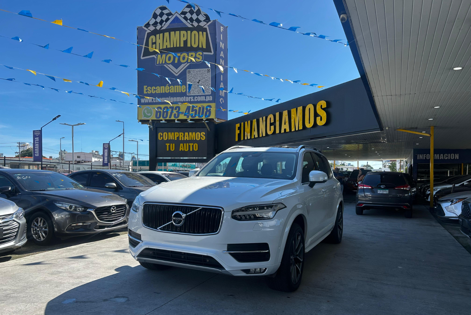 Volvo XC90 2018 Automático color Blanco, Imagen #1