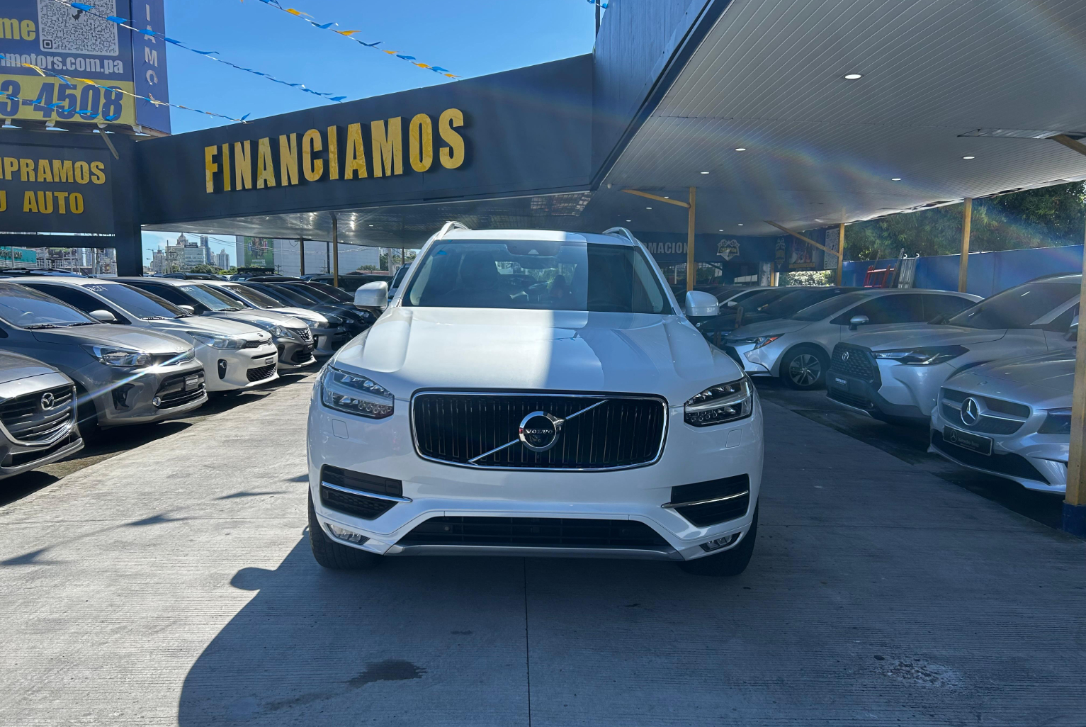 Volvo XC90 2018 Automático color Blanco, Imagen #2